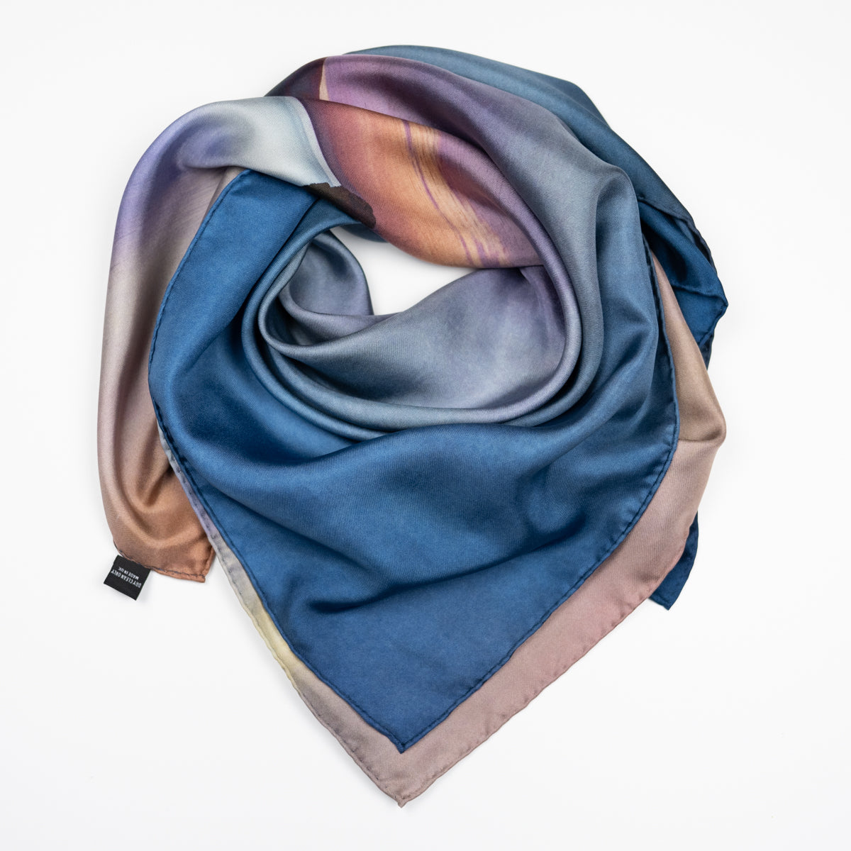 Sango Bay Durness Large Square Silk Scarf