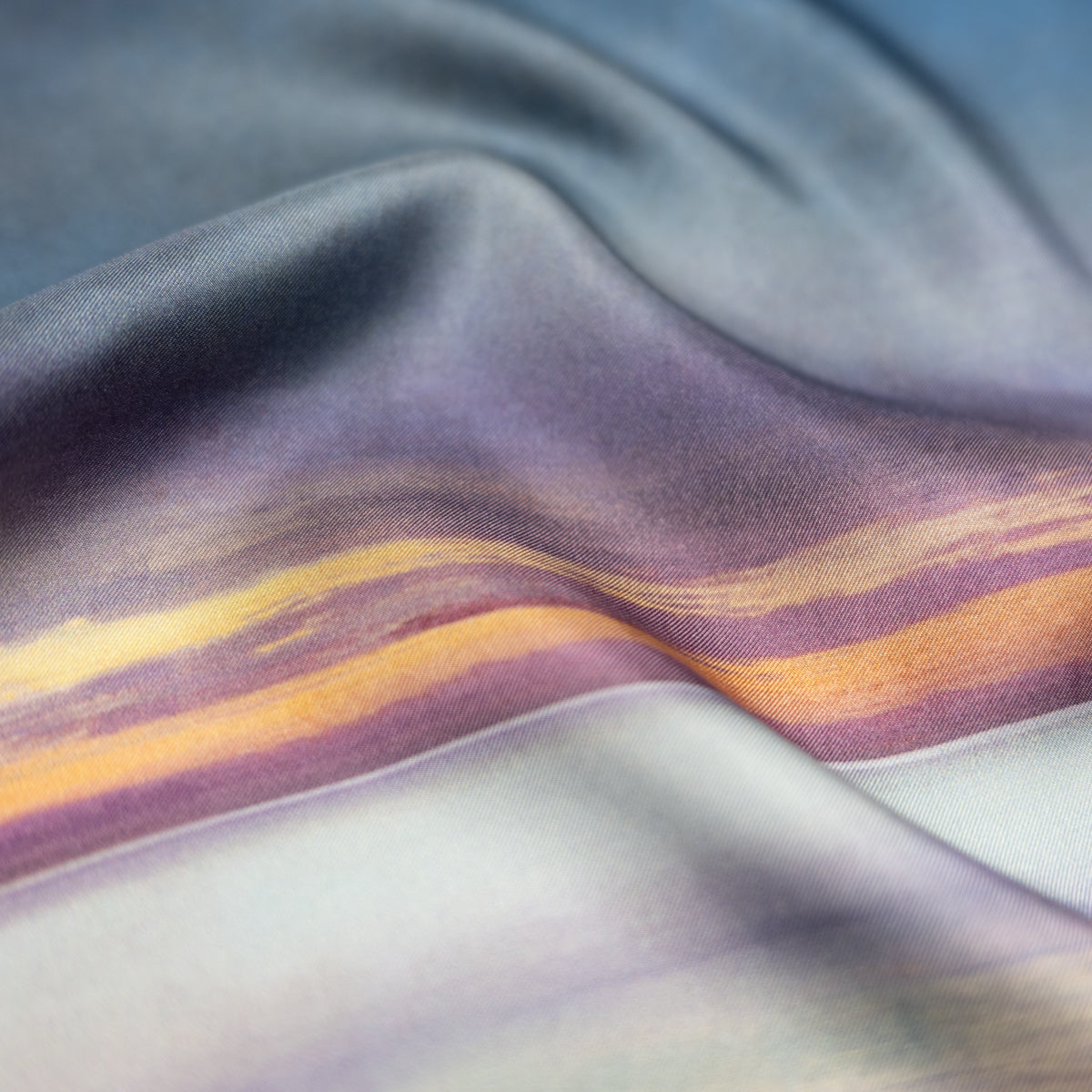 Sango Bay Durness Small Square Silk Scarf