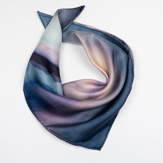 Arisaig Aurora Small Square Silk Scarf