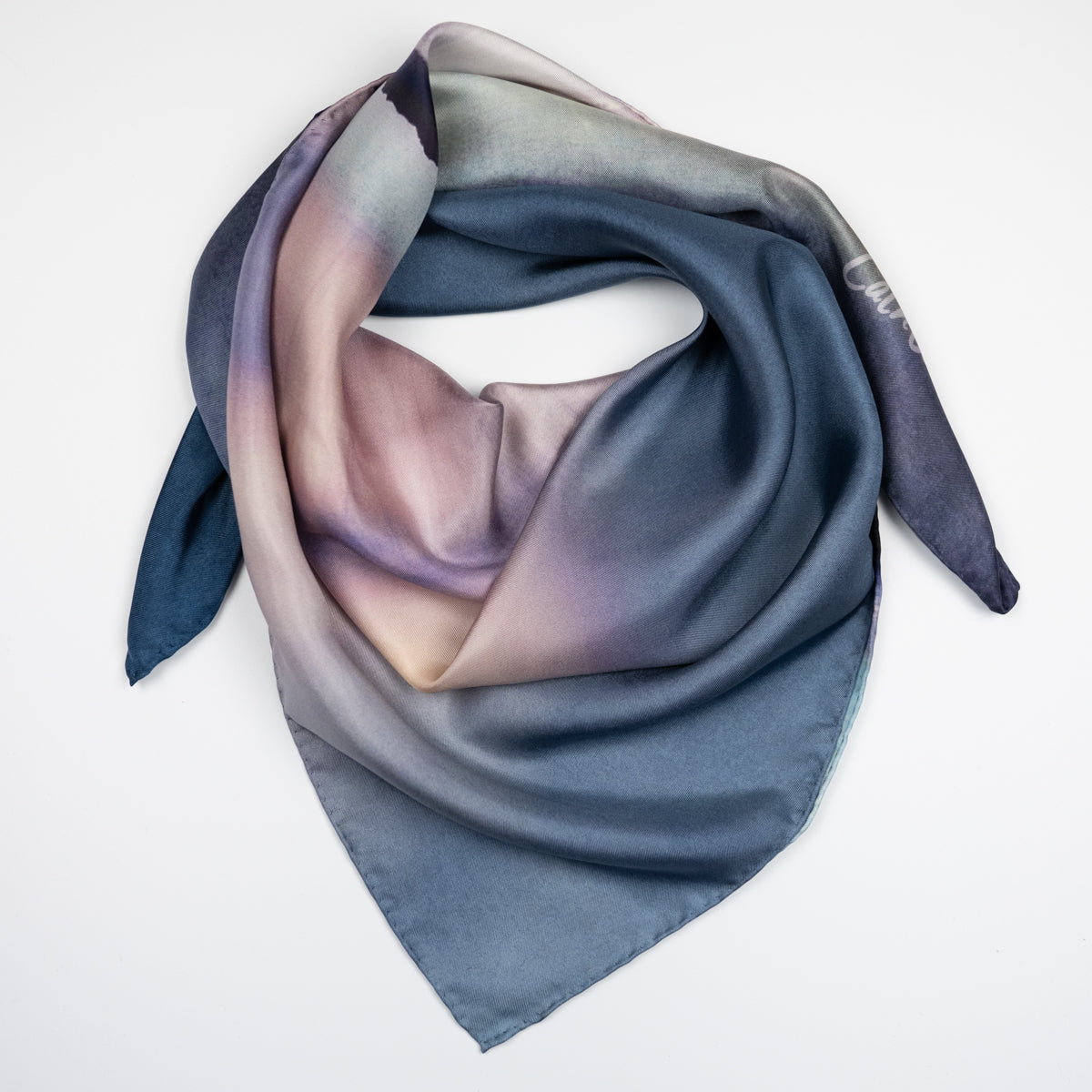 Arisaig Aurora Large Square Silk Scarf