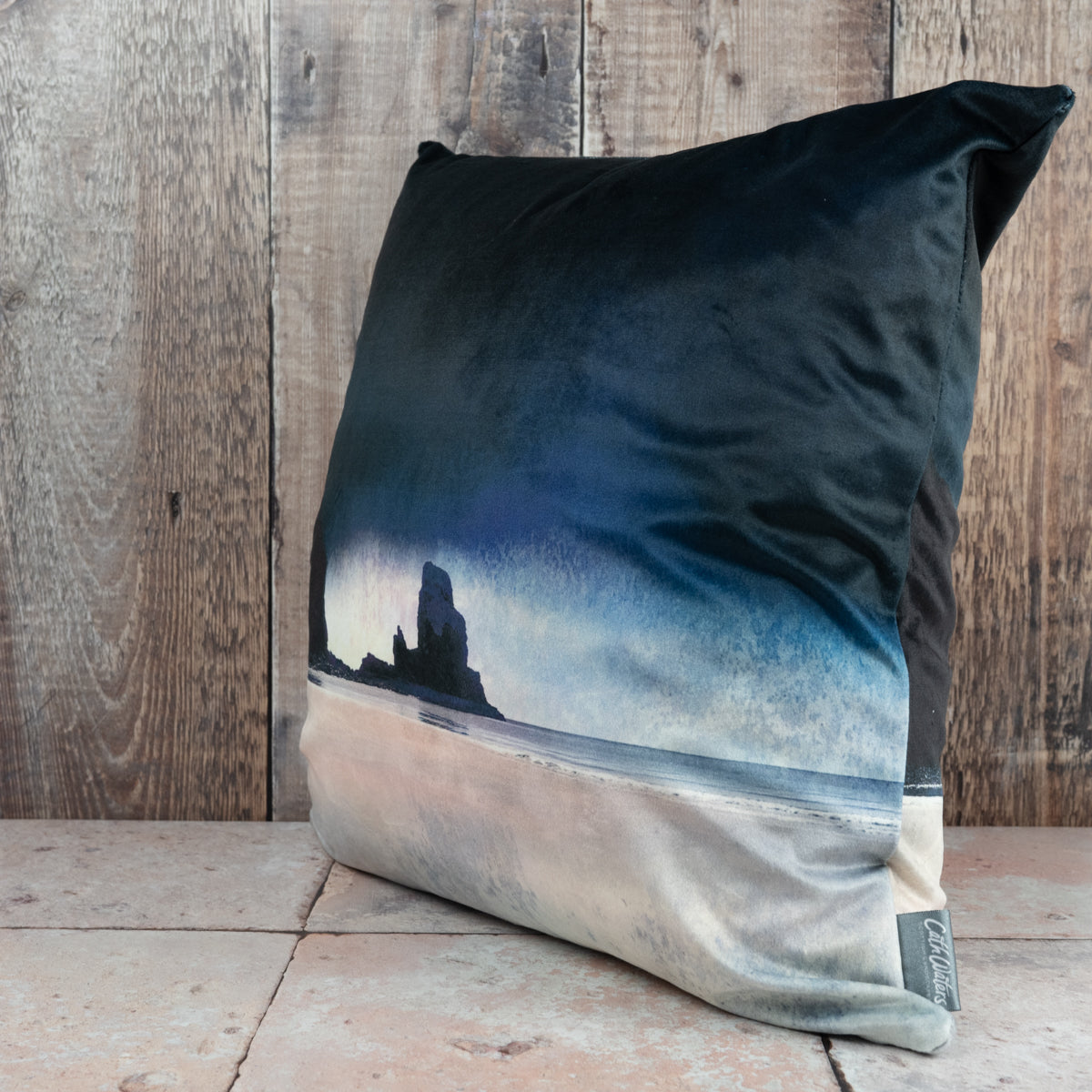 Talisker Sundown Isle of Skye Velvet Cushion