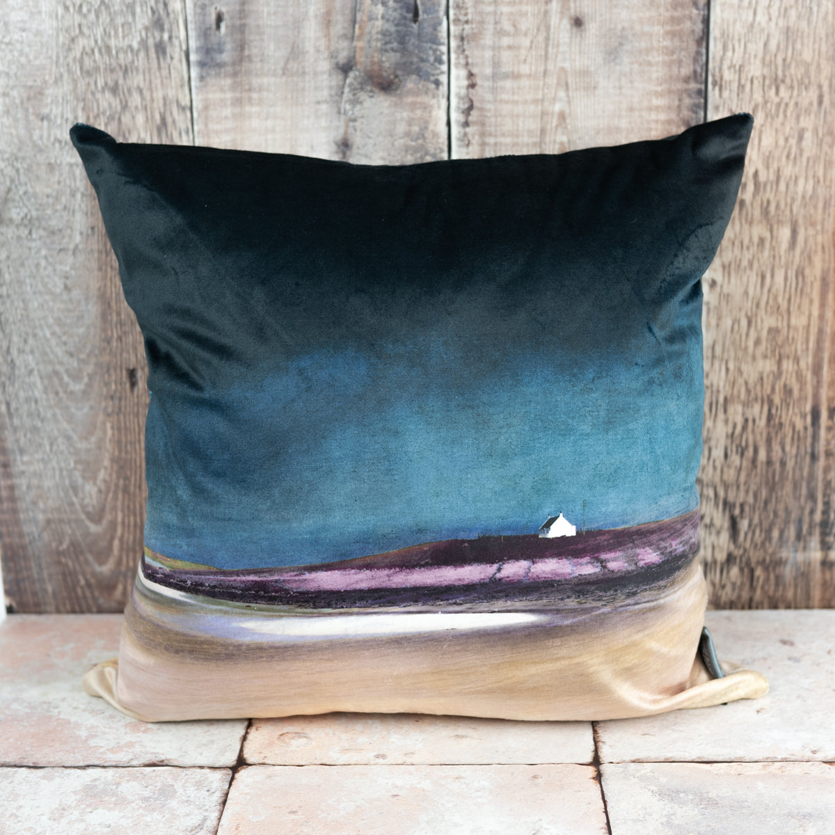 Uist Machair Velvet Cushion