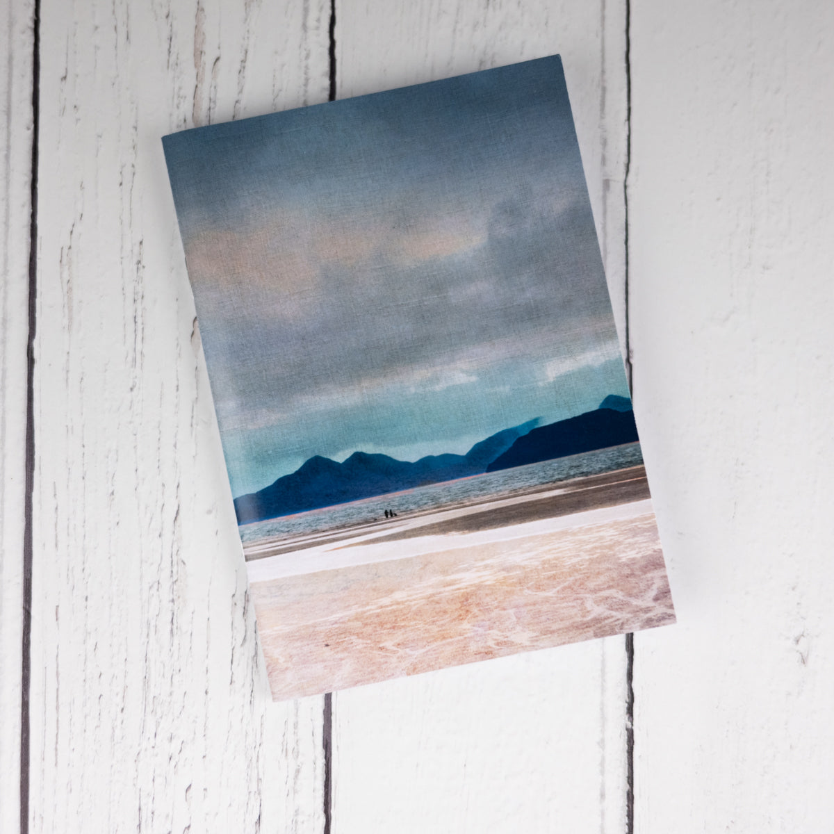“A walk on the beach” Skye from Applecross A6 notepad