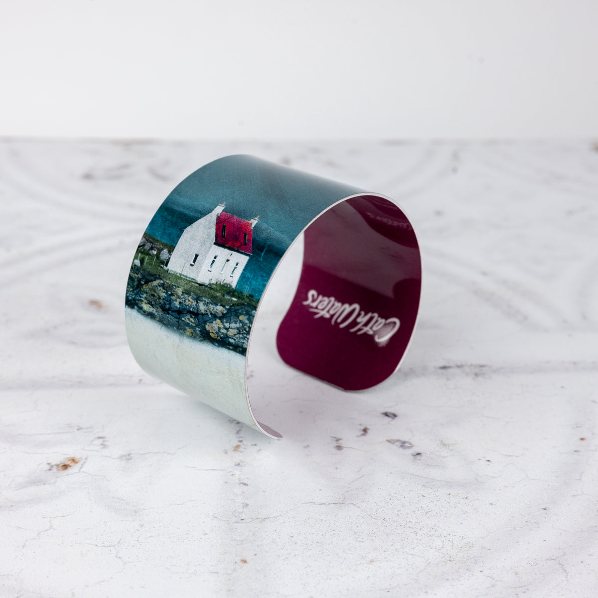 The Isle of Barra Aluminium Bangle