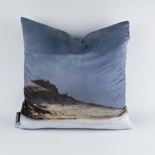 The Storr Loch Isle of Skye Velvet Cushion