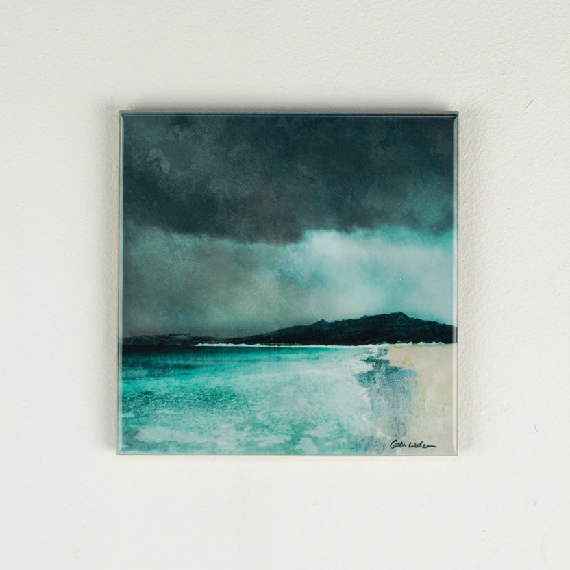 Reef Beach Isle of Lewis Inlaid Ceramic Tile
