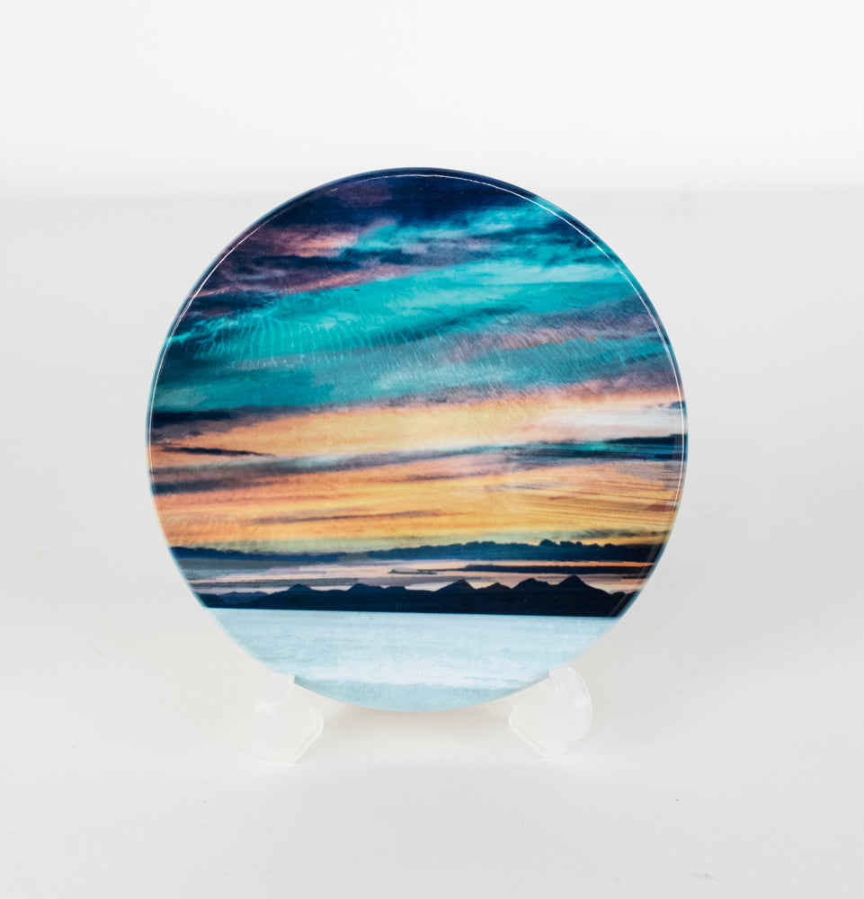 Slight Seconds Set of Four Mixed Ceramic Coasters