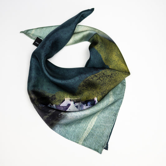 Plockton Small Square Silk Scarf