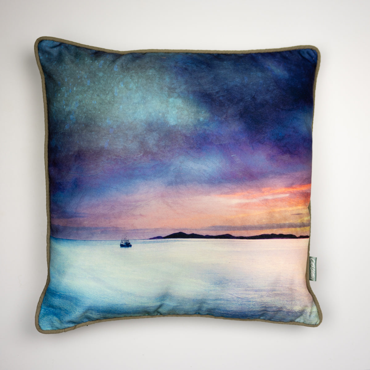 Fishing the Little Minch Cushion