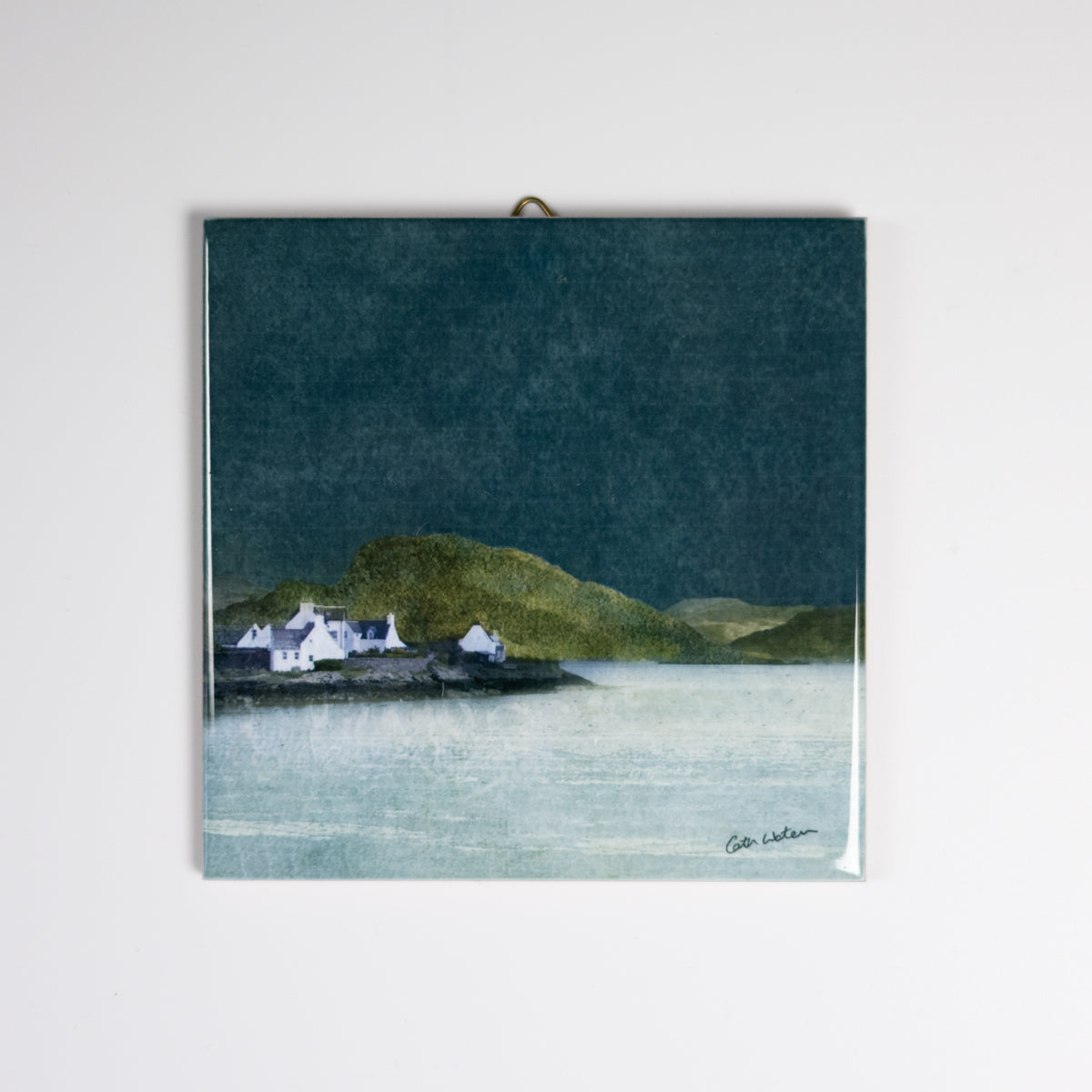 Plockton Gift Boxed 4.25" ceramic tile