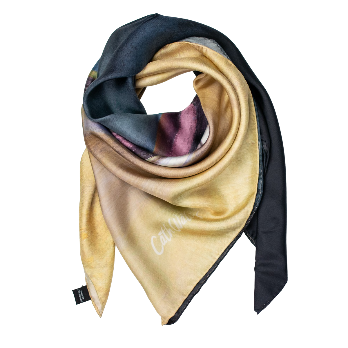 Uist Machair Large Square Silk Scarf