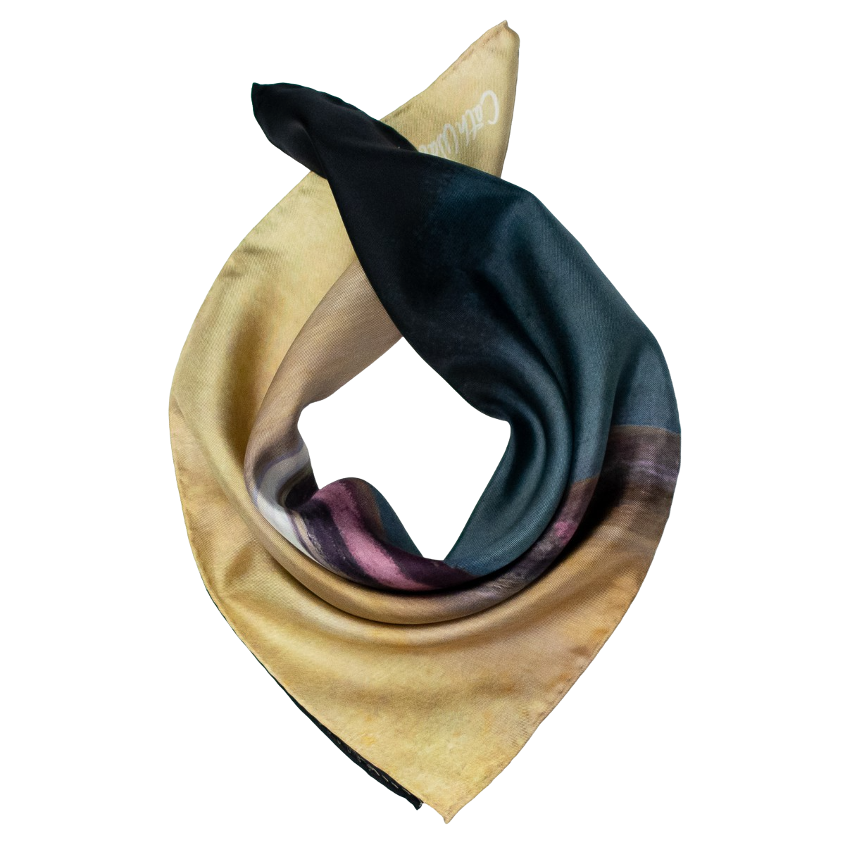 Uist Machair Small Square Silk Scarf