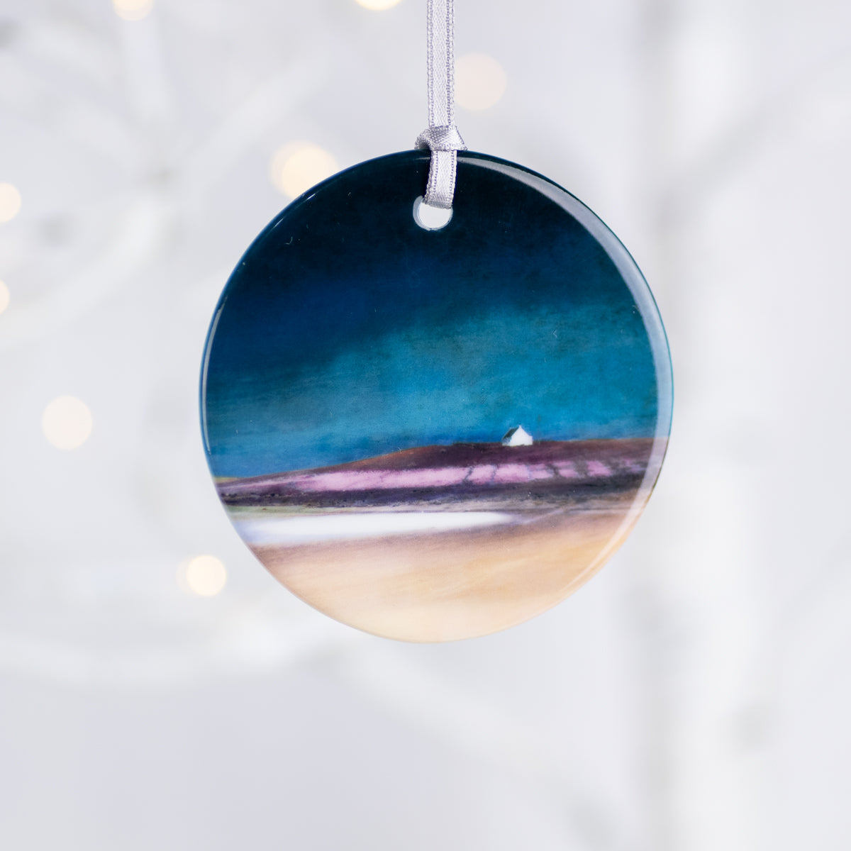 Uist Machair Porcelain Hanging Ornament