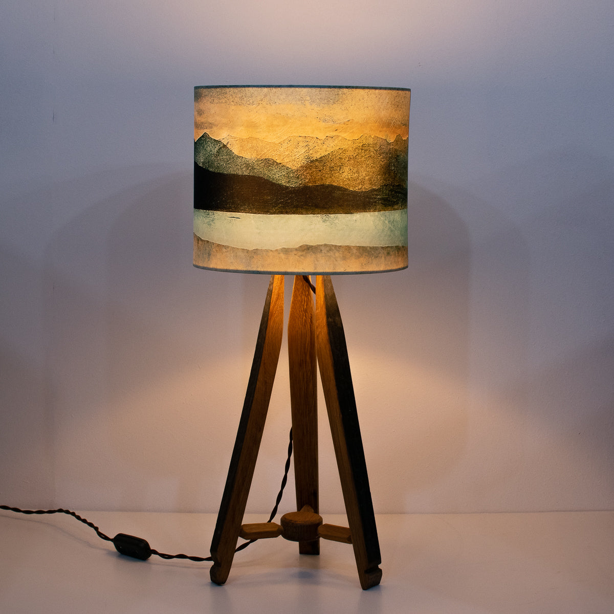 Skye from the Bealach Na Ba Applecross Lampshade