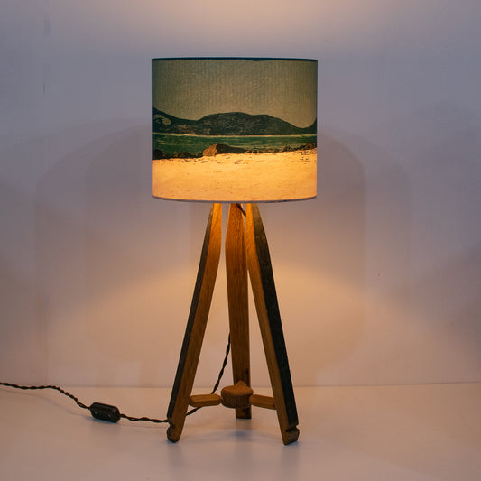 Harris from Coral Beach Isle of Skye Lampshade