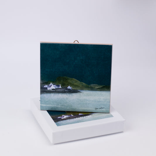 Plockton Gift Boxed 4.25" ceramic tile