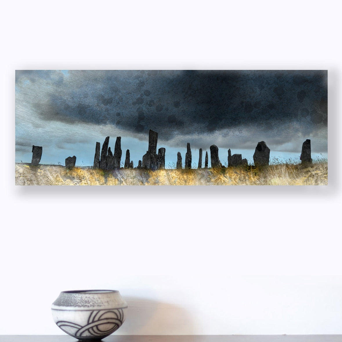 The Calanais Stones Lewis Limited Edition Canvas Print