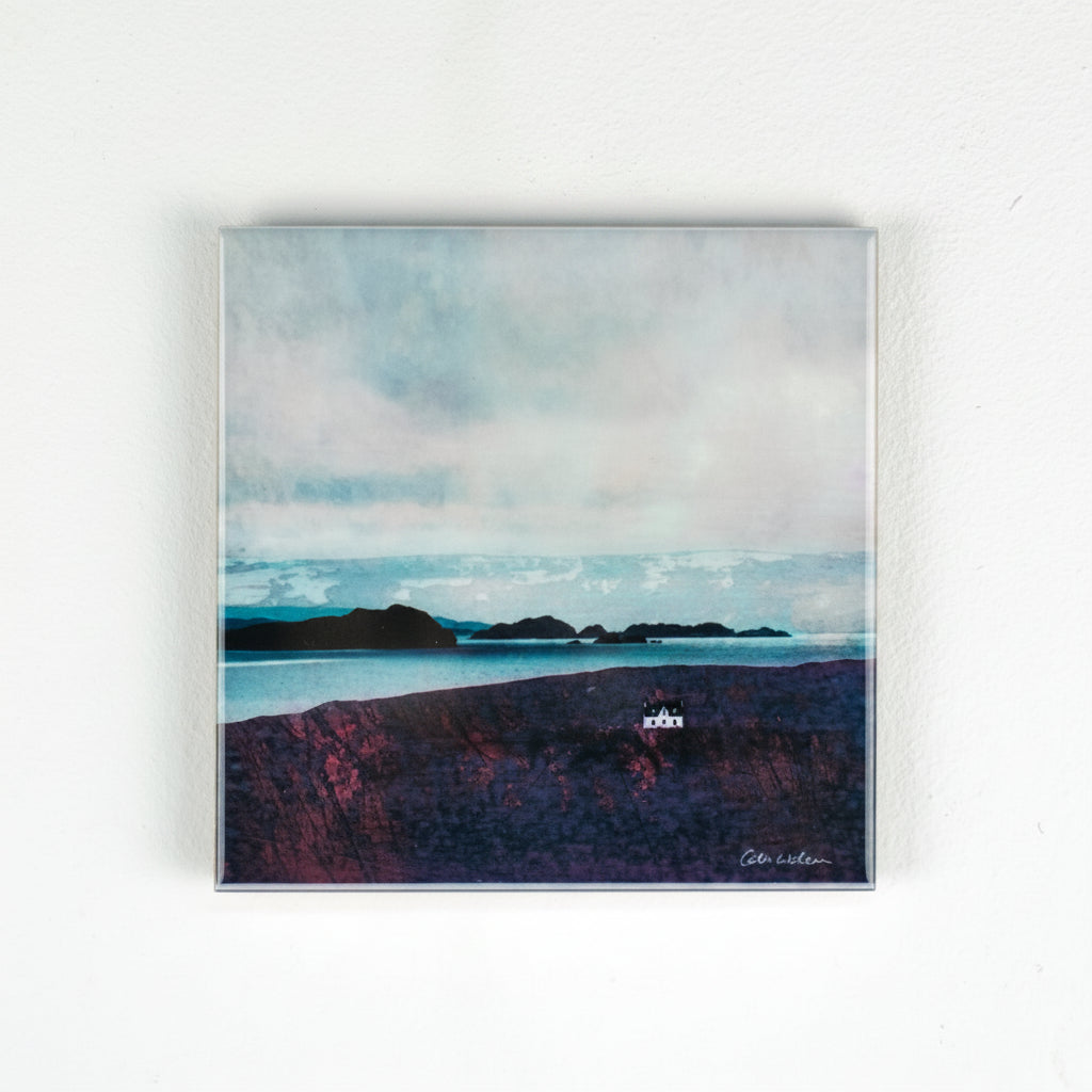 The Summer Isles from Achiltibuie Inlaid Ceramic Tile