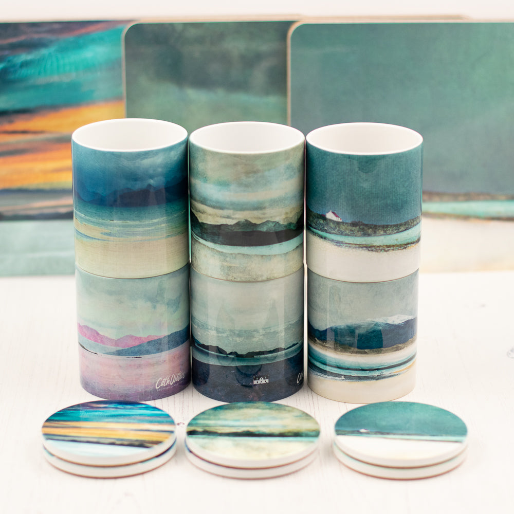 Seconds Coasters Mugs and Table Mats