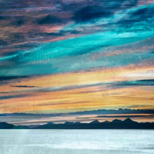 Western Isles from Trotternish Isle of Skye