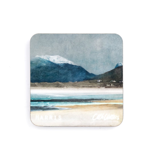 Winter Luskentyre Isle of Harris Fridge Magnet