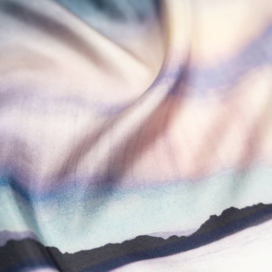 Arisaig Aurora Large Square Silk Scarf