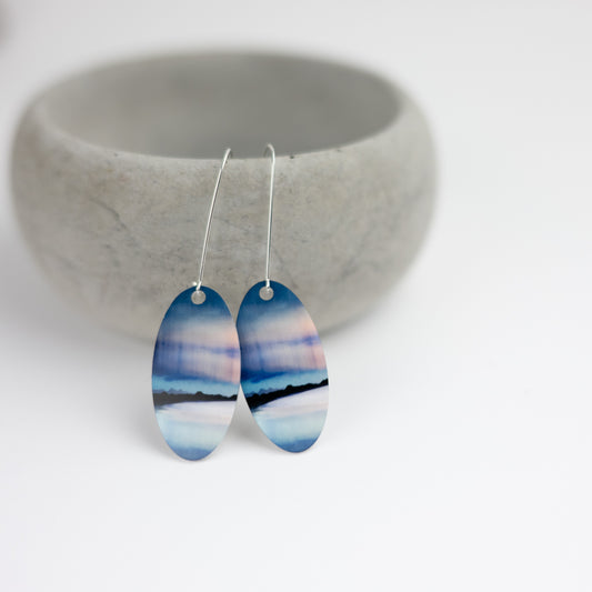 Arisaig Aurora Aluminium and Silver Earrings