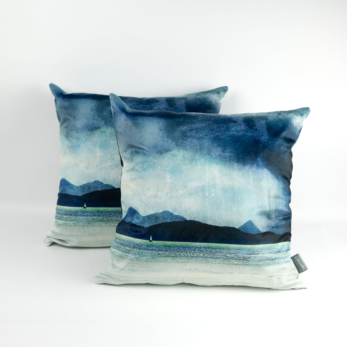 Inner Sound Skye and Scalpay Velvet Cushion