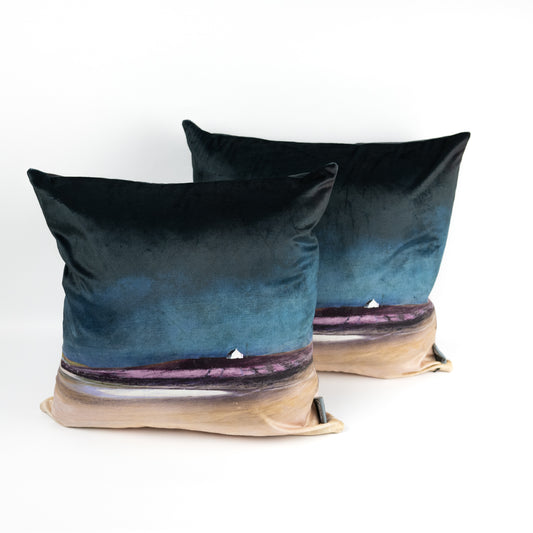 Uist Machair Velvet Cushion