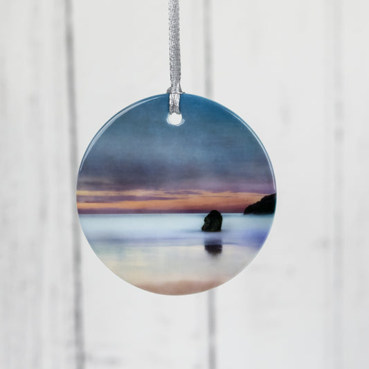 Sango Bay Durness Porcelain Hanging Ornament