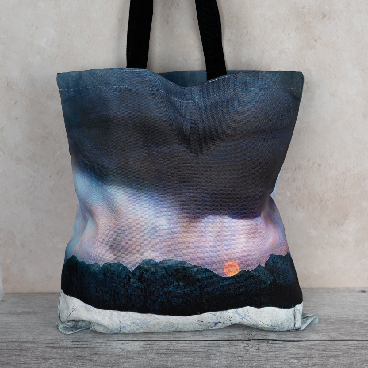 Tote Bag Strawberry Moonrise Isle of Skye