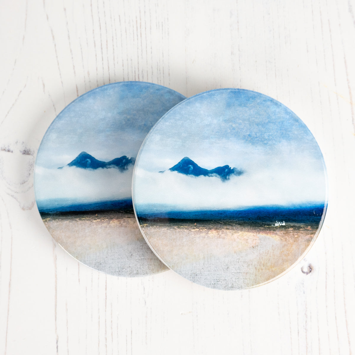 Cuillin Cottage Sligachan Isle of Skye Ceramic Coaster Gift Boxed