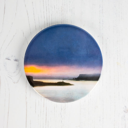 Ardtreck Lighthouse Skye Skye Ceramic Coaster