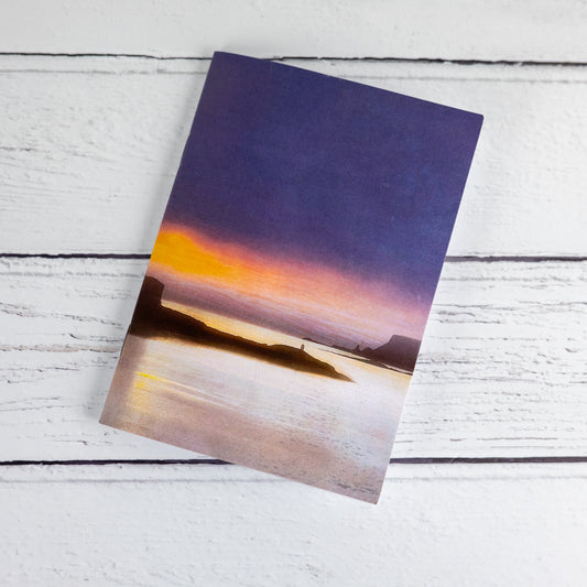 Ardtreck Lighthouse Skye  A6  notepad