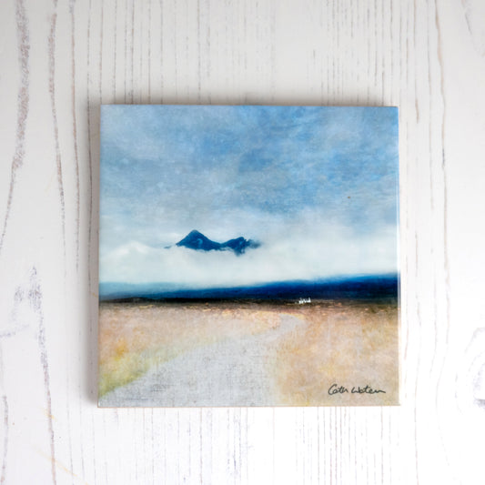Cuillin Cottage Sligachan Isle of Skye Inlaid Ceramic Tile