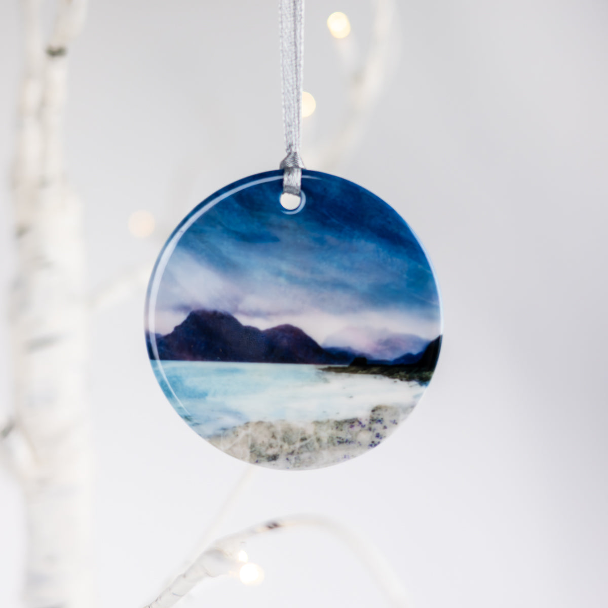 Elgol Shore Isle of Skye Porcelain Hanging Ornament