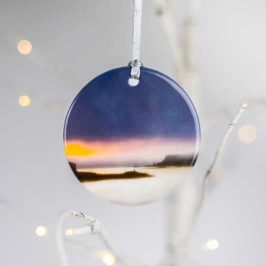 Ardtreck Lighthouse Skye Porcelain Hanging Ornament