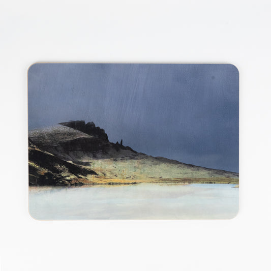 The Storr Loch Isle of Skye Cork Backed Table Mat