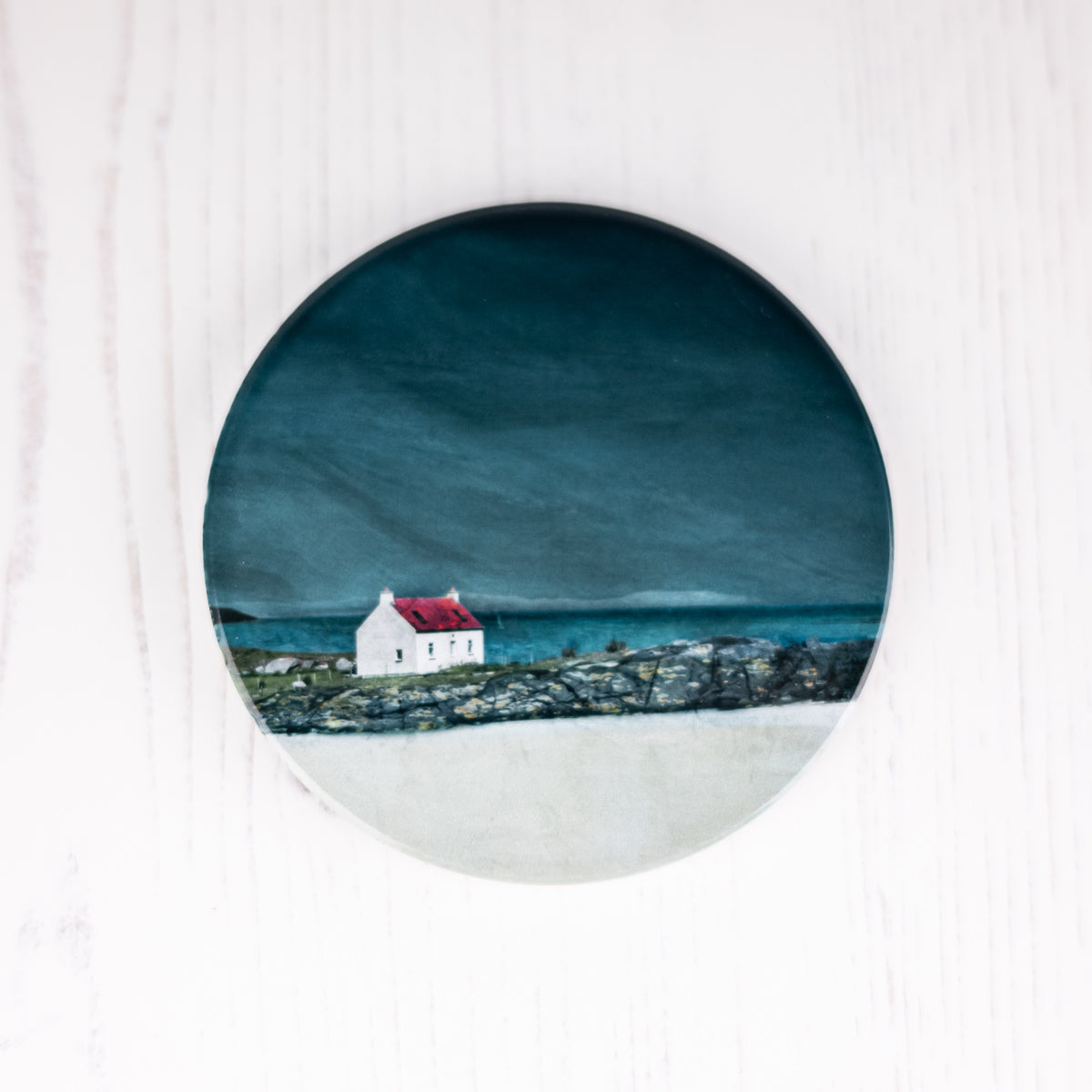 The Isle of Barra Ceramic Coaster Gift Boxed