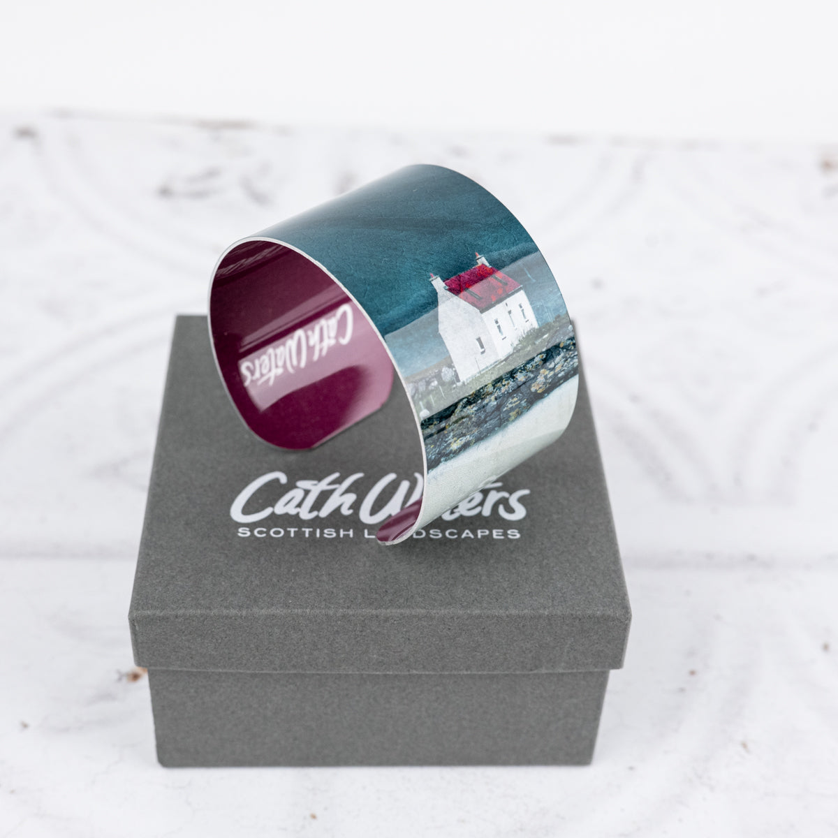 The Isle of Barra Aluminium Bangle