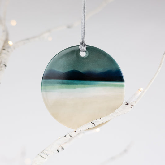 Horgabost Harris Porcelain Hanging Ornament