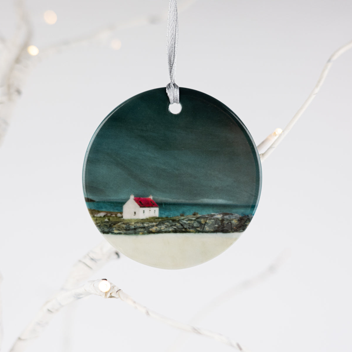 The Isle of Barra Porcelain Hanging Ornament