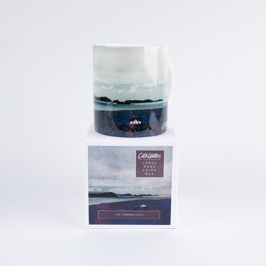 The Summer Isles from Achiltibuie Large Bone China Mug