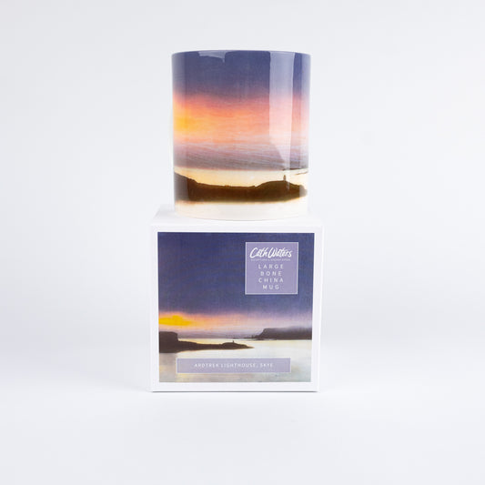 Ardtreck Lighthouse Skye Large Bone China Mug