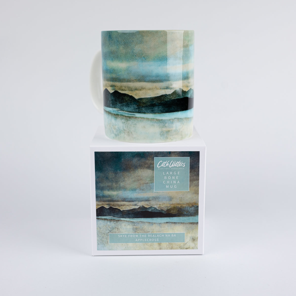 Skye from Bealach Na Ba Applecross  Large Bone China Mug