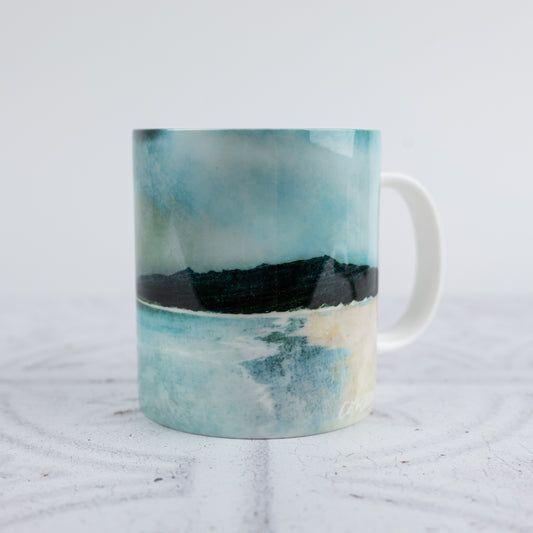Reef Beach Isle of Lewis  Large Bone China Mug