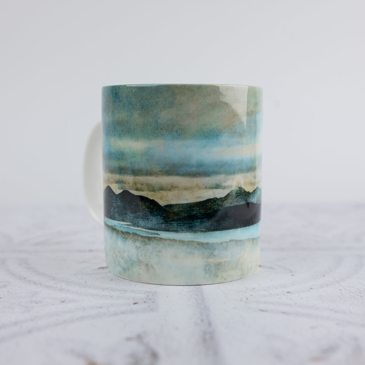 Skye from Bealach Na Ba Applecross  Large Bone China Mug