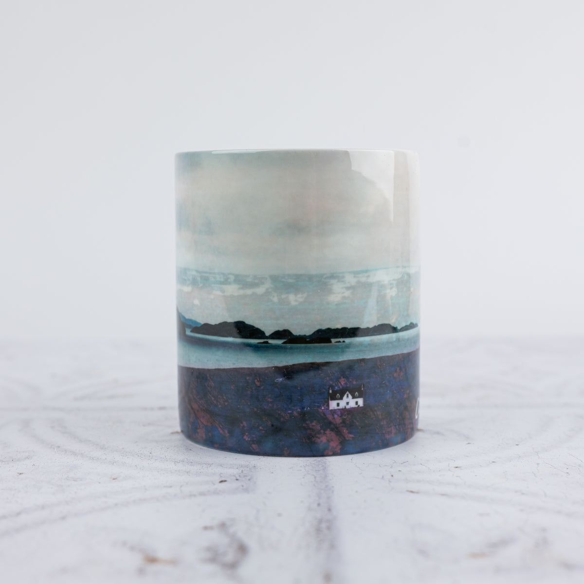 The Summer Isles from Achiltibuie Large Bone China Mug
