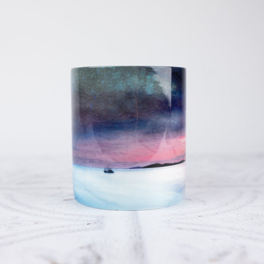 Fishing the Little Minch Large Bone China Mug