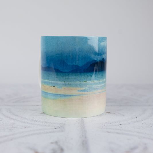 Skye and Raasay from Applecross Large Bone China Mug